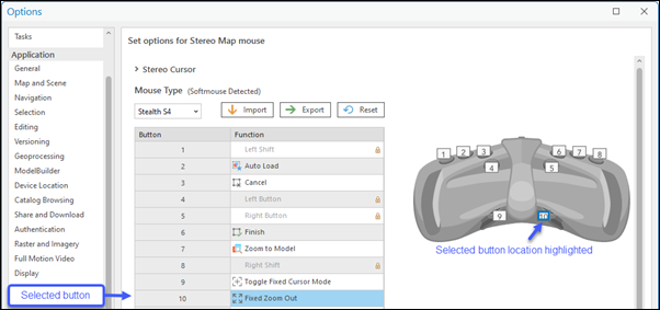 Set up the stereo mapping Stealth 3D mouse—ArcGIS Pro