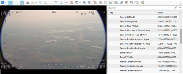 Metadata stream in the video player