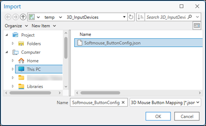 Import the custom Stealth mouse settings