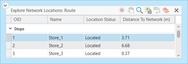 Explore locations overlay