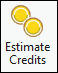 Estimate Credits enabled