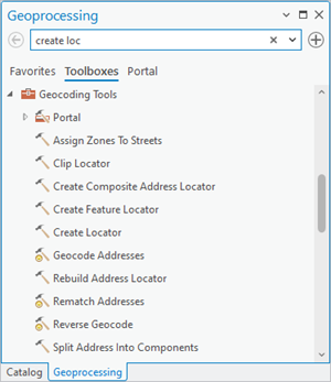 Create Composite Address Locator tool