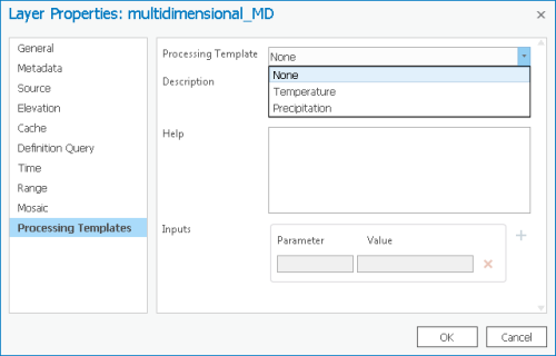 Processing templates for Layer properties