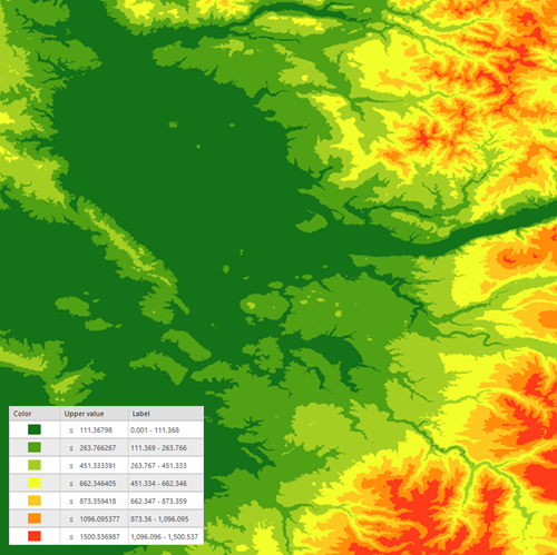 Change the symbology of imagery—ArcGIS Pro | Documentation