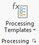 Processing Templates