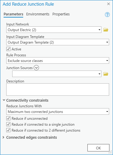 Rule reducing any junctions regardless of their source class