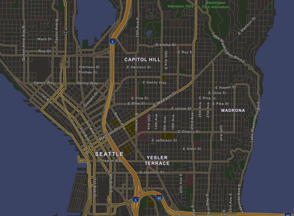 StreetMap Premium map data