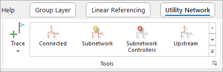 Tools and commands in the Tools group