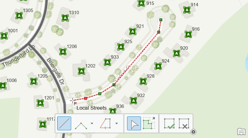 Flag Missing Features pointer