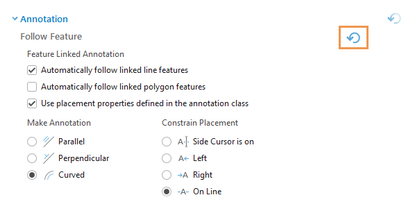 Follow Feature reset Follow Feature reset
