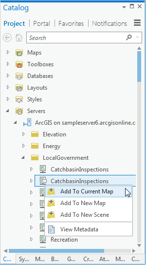 Add A Web Feature Layer For Editing Arcgis Pro Documentation