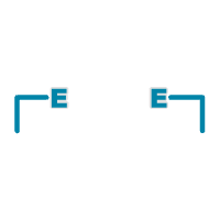 An example of the Line With Straight Ticks rule option