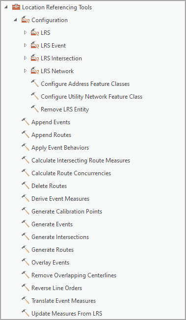 Geoprocessing tools