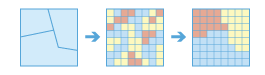 which holds more data raster or vector gis