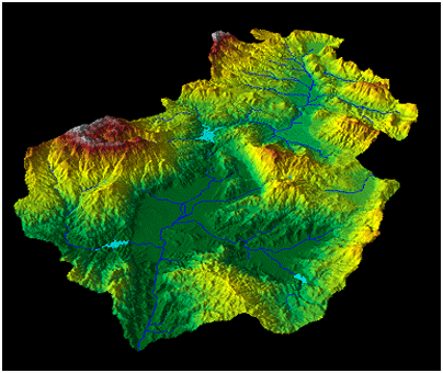 what is a digital terrain model