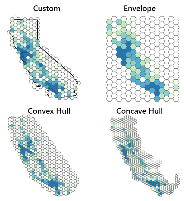 Aggregation boundaries Aggregation boundaries