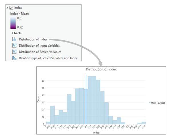 Index histogram