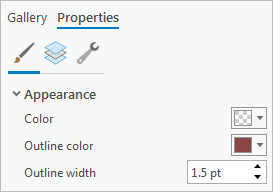 Configuración de propiedad de la simbología