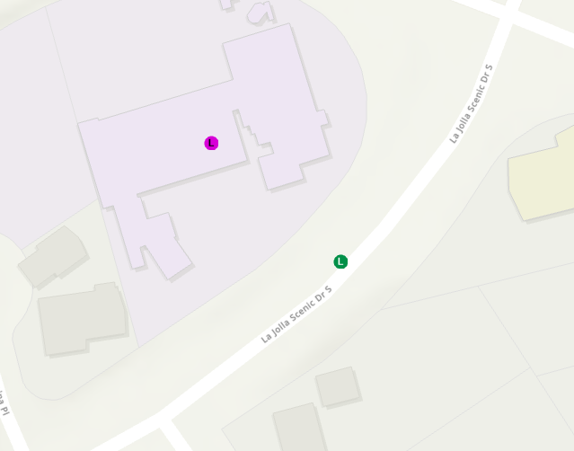 Resultados de visualización de tejado o lado de la calle para la misma dirección