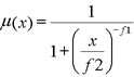 Large fuzzy function equation