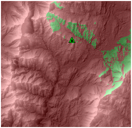 Visualizar cuenca visual con sombreado