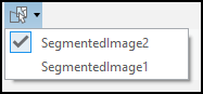 Elegir el origen de imagen segmentada para el área de interés del segmento.