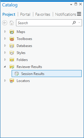 Resultados de Reviewer agregados a un proyecto