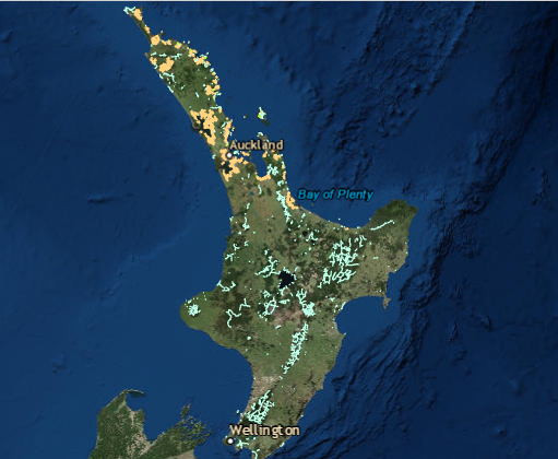 Mapa con simbología modificada