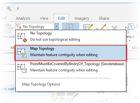 Configuración de la topología