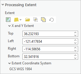 Control de la extensión de procesamiento en la configuración del entorno de una herramienta