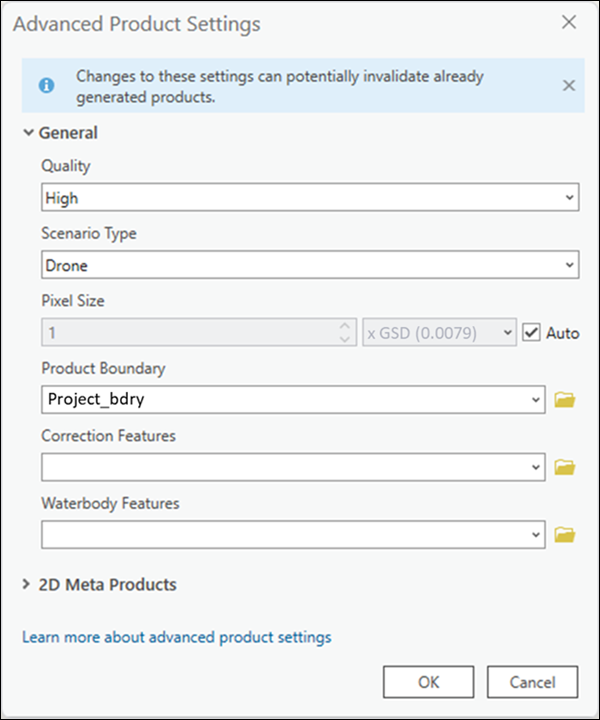 Configuración avanzada para varios productos