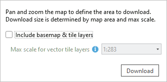 Descargar la ventana de mapas