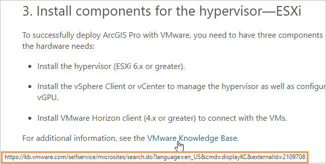 Ruta de vínculo visualizada en un tema de ayuda Ruta de vínculo visualizada en un tema de ayuda