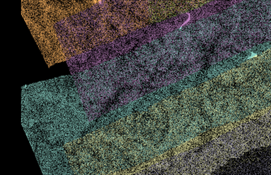 Puntos simbolizados por Id. de origen de punto Puntos simbolizados por Id. de origen de punto