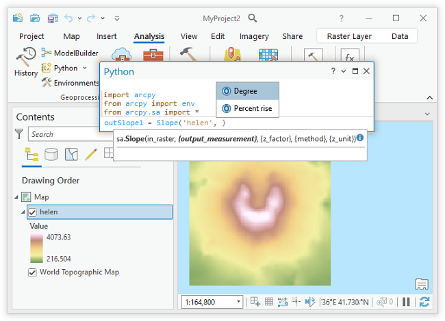 Álgebra de mapas en ejemplo de Python Álgebra de mapas en ejemplo de Python