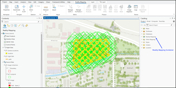 Espacio de trabajo de representación cartográfica de realidad Espacio de trabajo de representación cartográfica de realidad