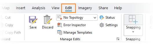 Pestaña Editar Pestaña Editar
