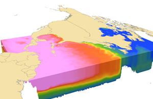 Ejemplo de capa de escena vóxel Ejemplo de capa de escena vóxel