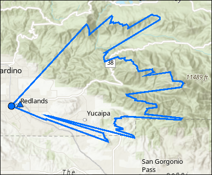 Huella del fotograma de vídeo influenciada por la topografía Huella del fotograma de vídeo influenciada por la topografía