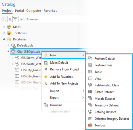 Opciones de Crear dataset Opciones de Crear dataset