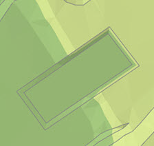 Desplazamiento de sustitución aplicado al polígono Desplazamiento de sustitución aplicado al polígono