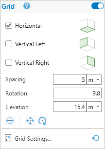 Configuración de cuadrícula