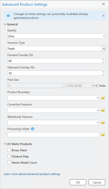 Configuración avanzada de productos