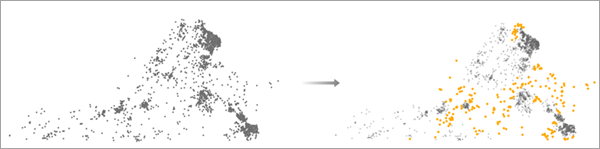 Valores atípicos espaciales identificados