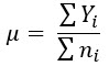 Ecuación del índice de referencia