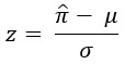 Ecuación del índice estandarizado