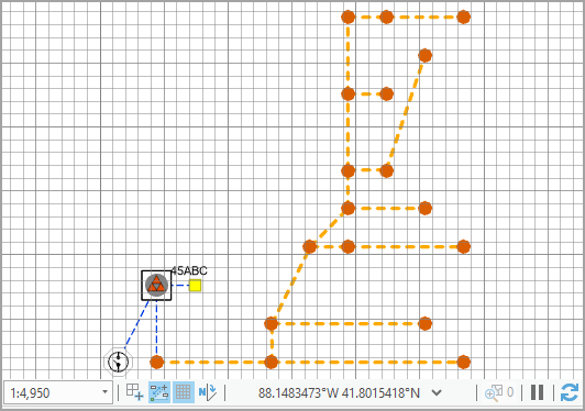 Mise en page Grid (Grille) avec Cell Width (Largeur de cellule) défini sur 150