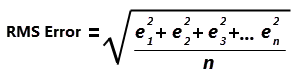 Equation de l'erreur QM