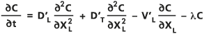 Équation d’advection-dispersion