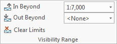 Paramètre Visibility Range (Plage de visibilité)